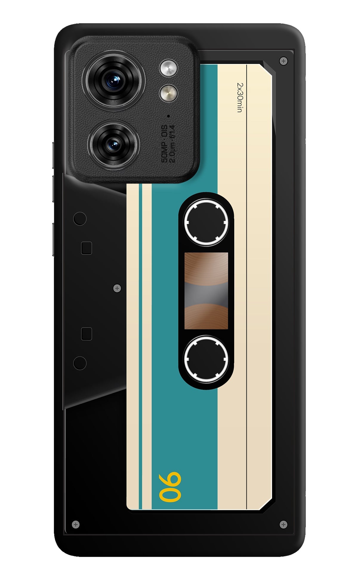 Cassette Moto Edge 40 Back Cover
