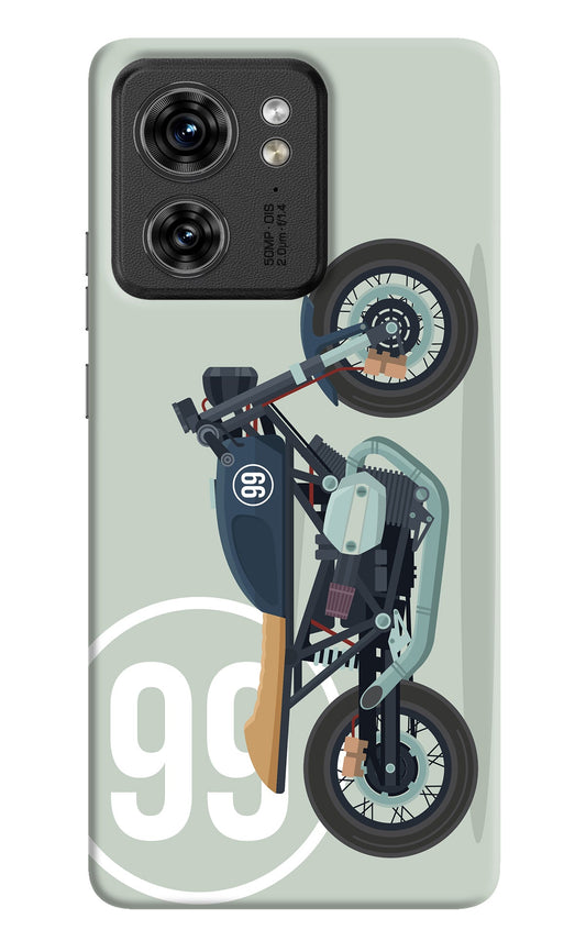 Classic Cafe Racer 99 Moto Edge 40 Back Cover