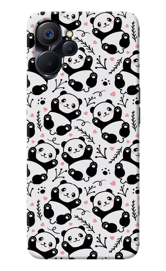 Cute Panda Realme 9i 5G Back Cover
