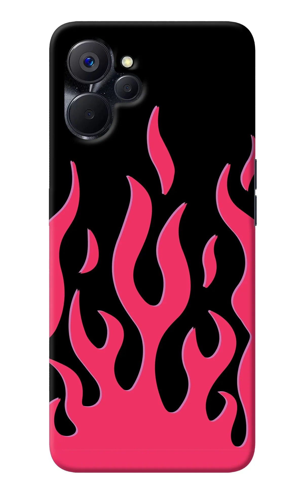 Fire Flames Realme 9i 5G Back Cover