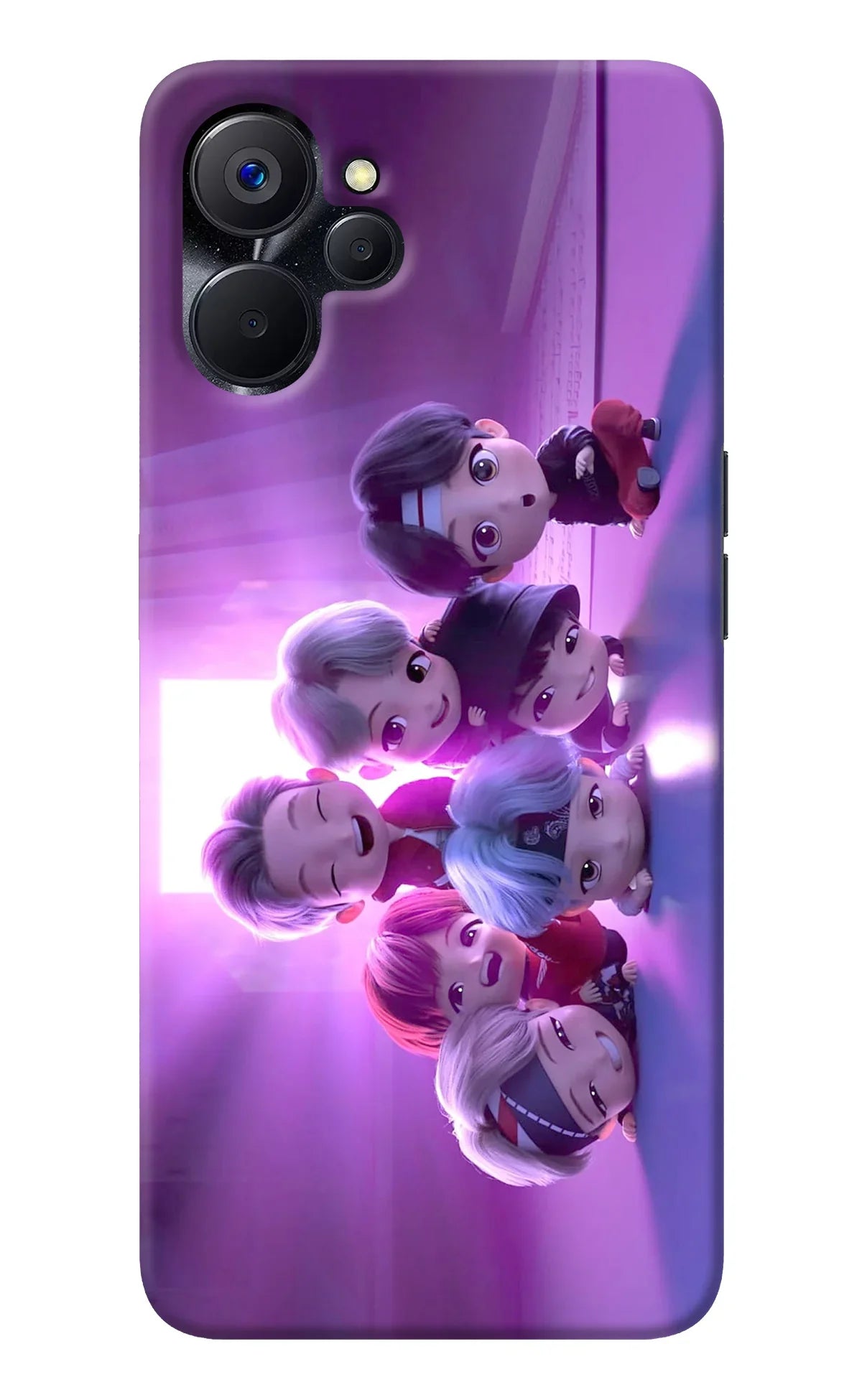 BTS Chibi Realme 9i 5G Back Cover