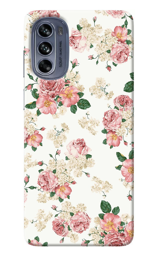 Flowers Moto G62 5G Back Cover