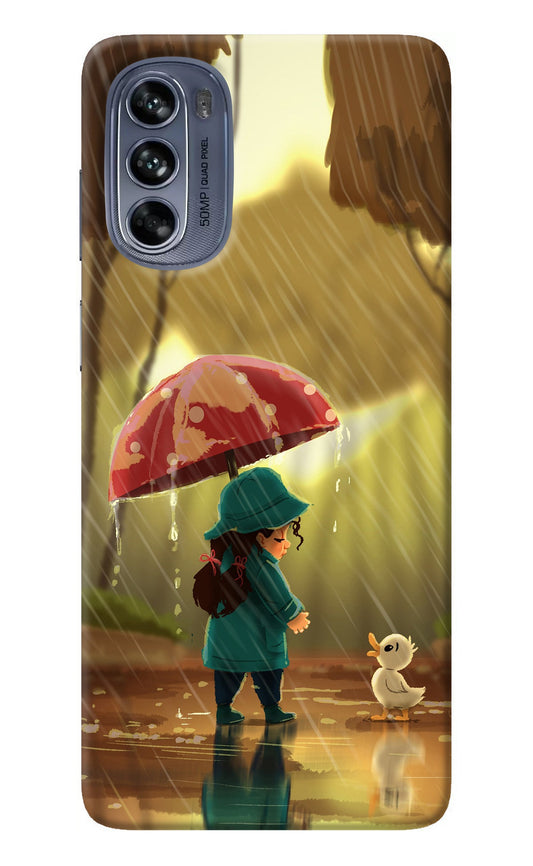 Rainy Day Moto G62 5G Back Cover