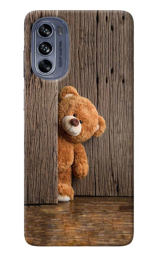 Teddy Wooden Moto G62 5G Back Cover