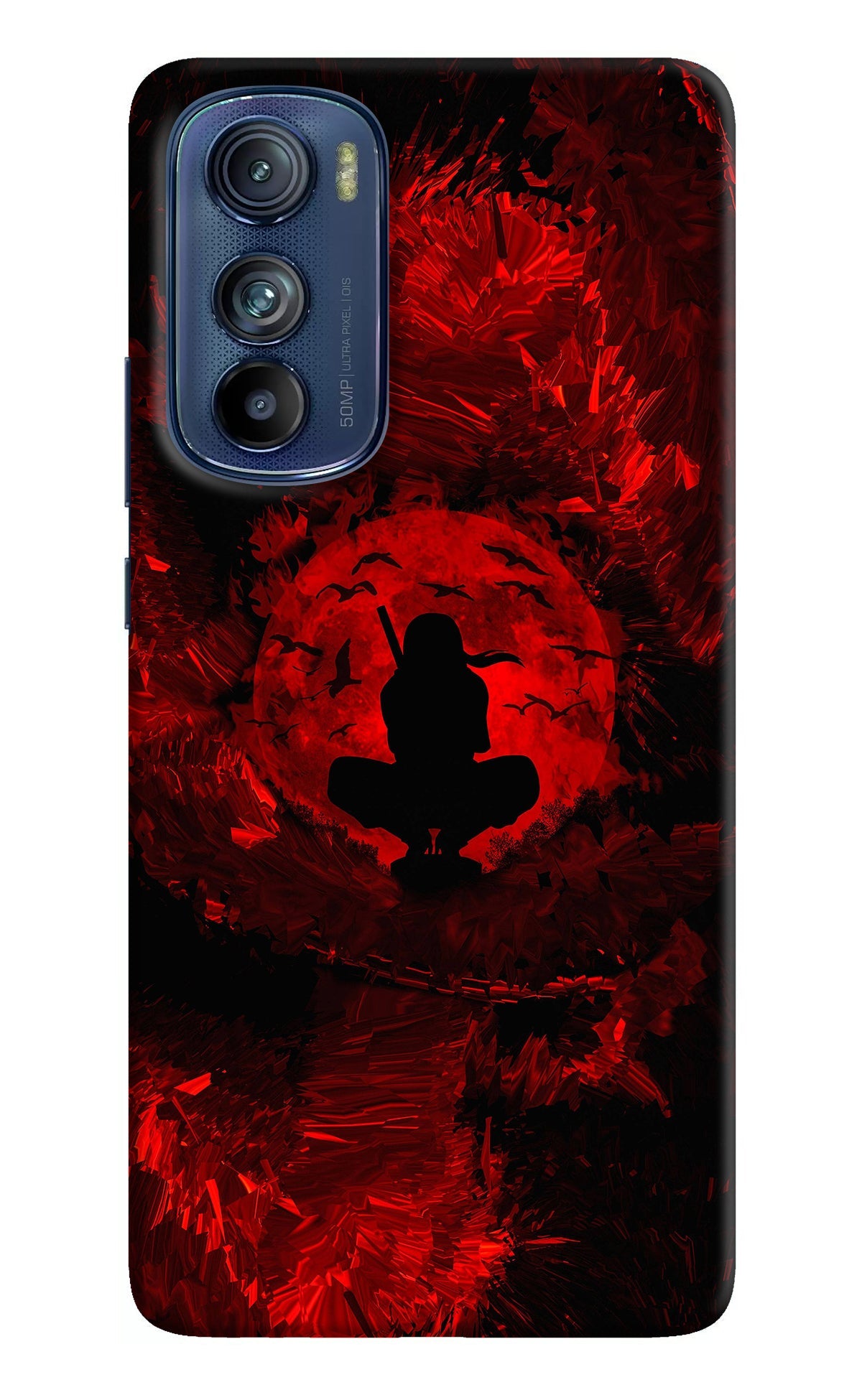 Itachi Uchiha Moto Edge 30 Back Cover