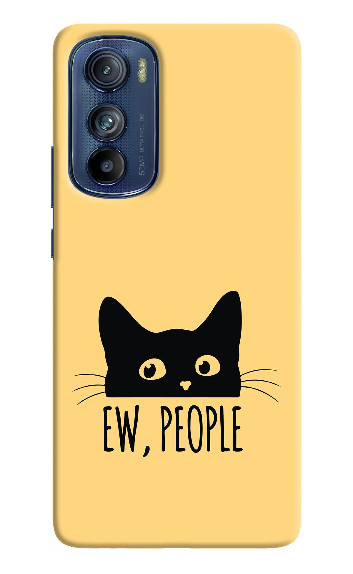 Ew People Catitude Moto Edge 30 Back Cover