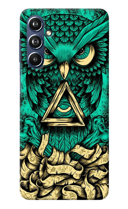 Green Owl Samsung F54 5G Back Cover