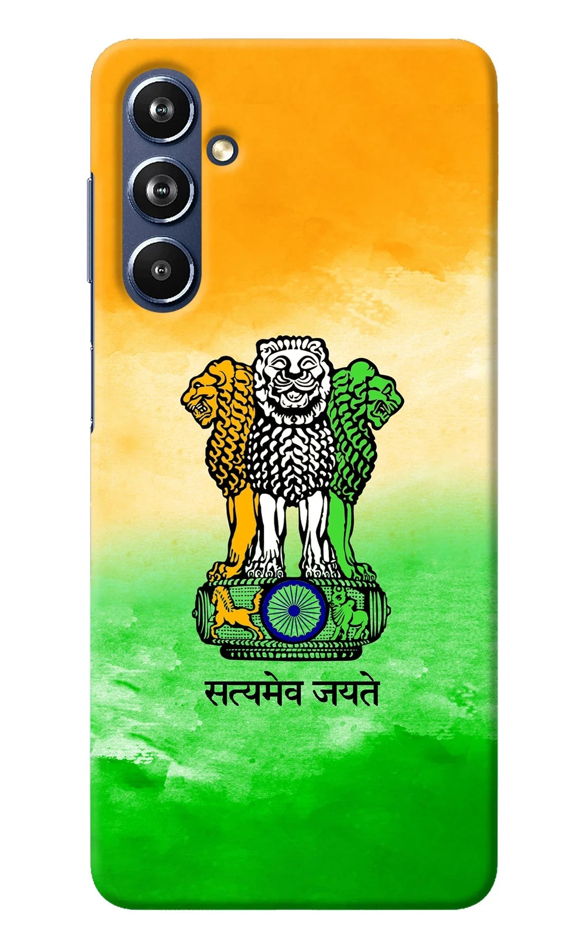 Satyamev Jayate Flag Samsung F54 5G Back Cover