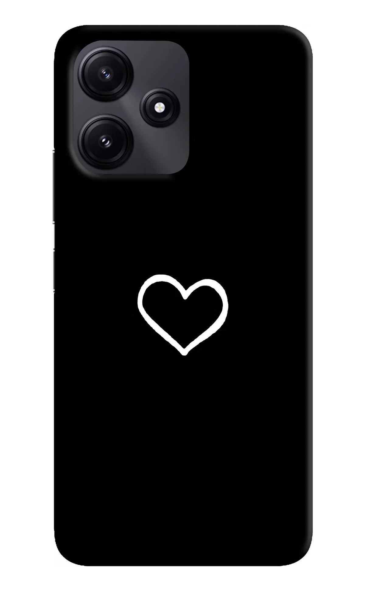 Heart Redmi 12 5G Back Cover