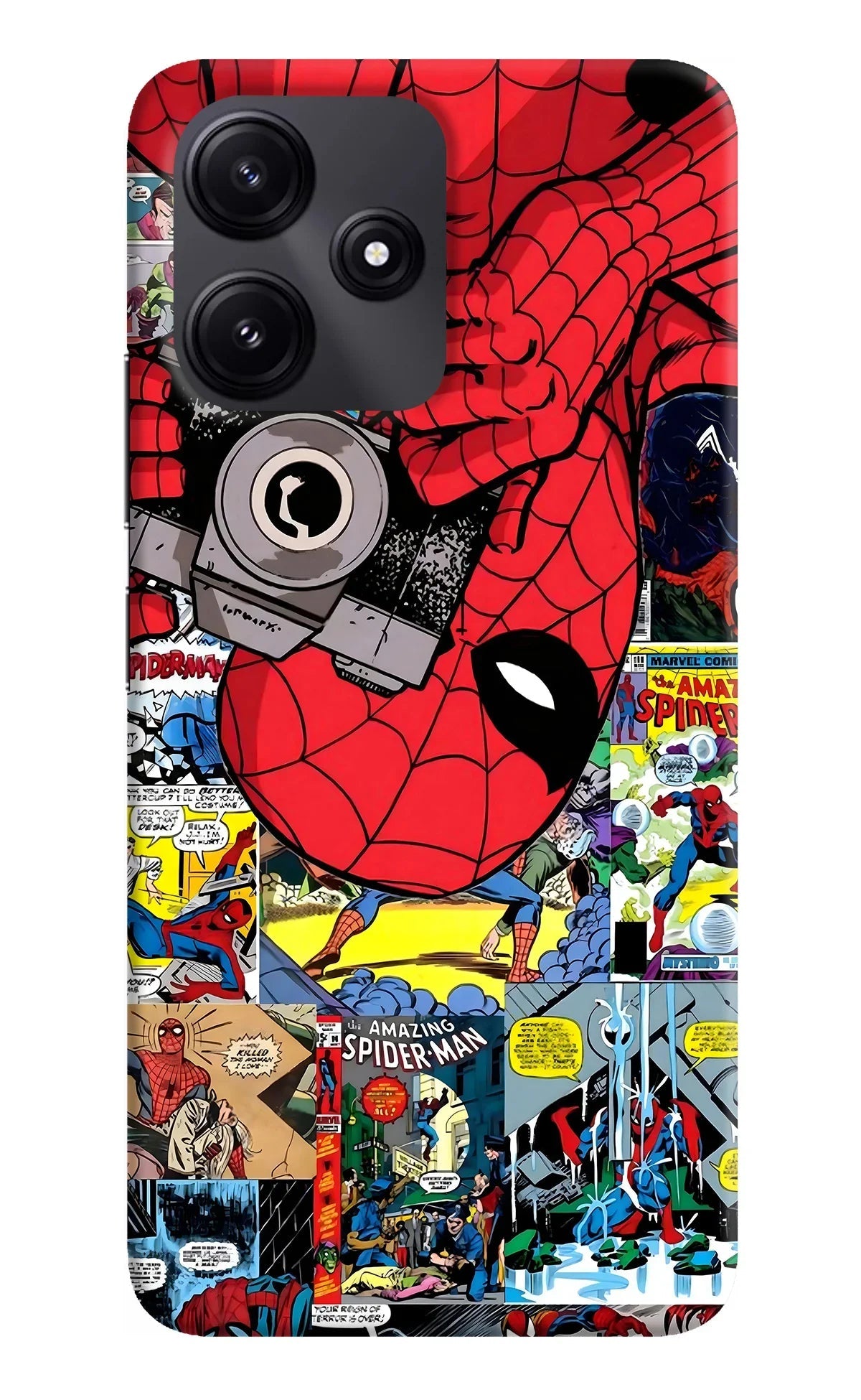 Spider Man Redmi 12 5G Back Cover