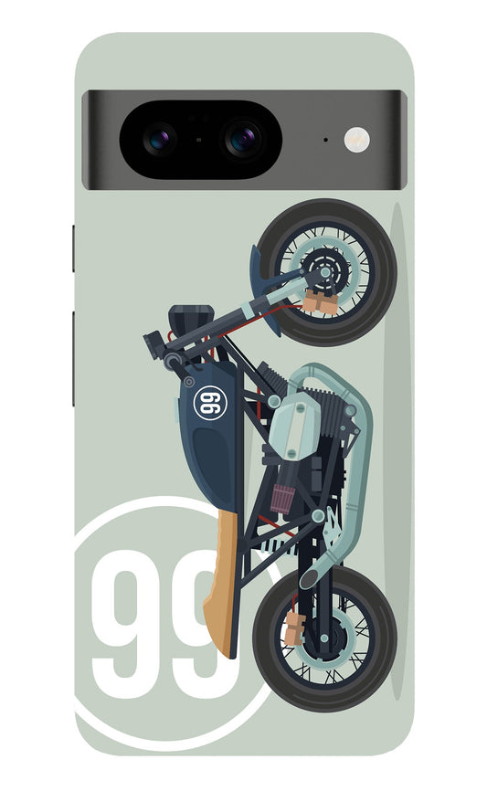 Classic Cafe Racer 99 Google Pixel 8 Back Cover