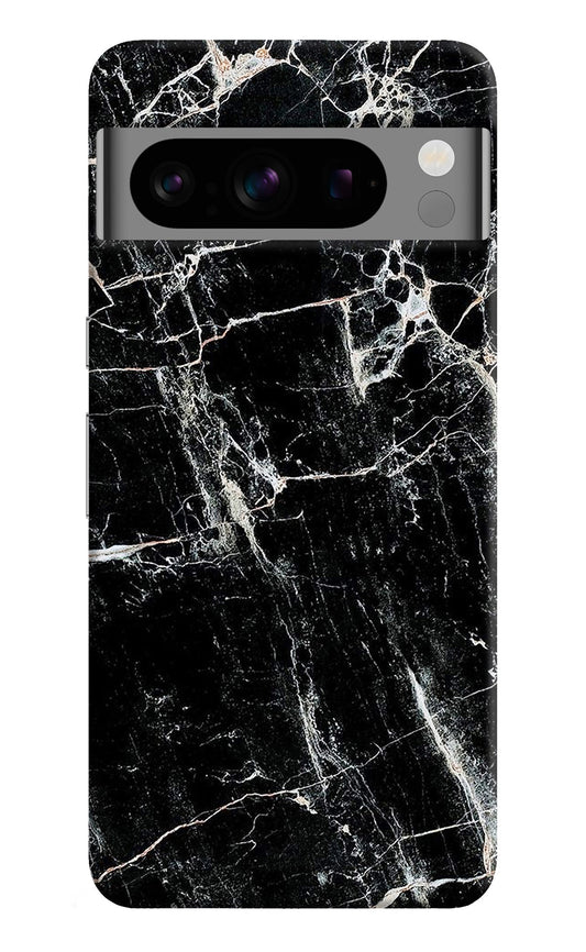 Black Marble Texture Google Pixel 8 Pro Back Cover