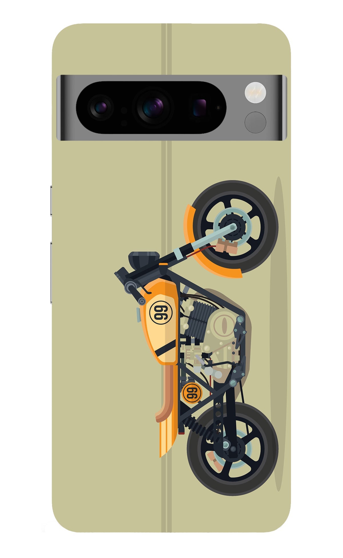 Vertical Speedster Google Pixel 8 Pro Back Cover