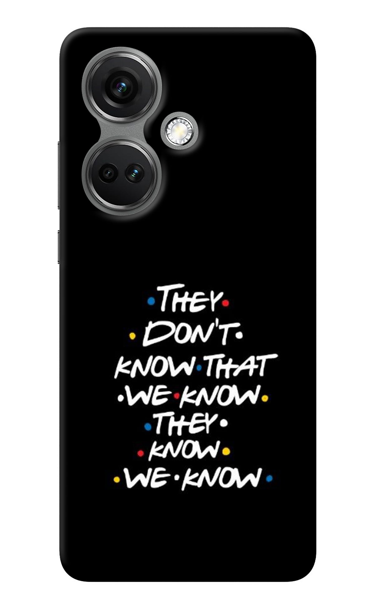 FRIENDS Dialogue OnePlus Nord CE 3 5G Back Cover