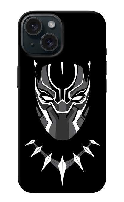 Black Panther iPhone 15 Back Cover
