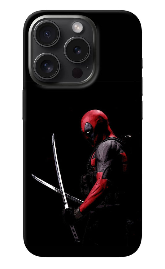 Deadpool iPhone 15 Pro Max Back Cover