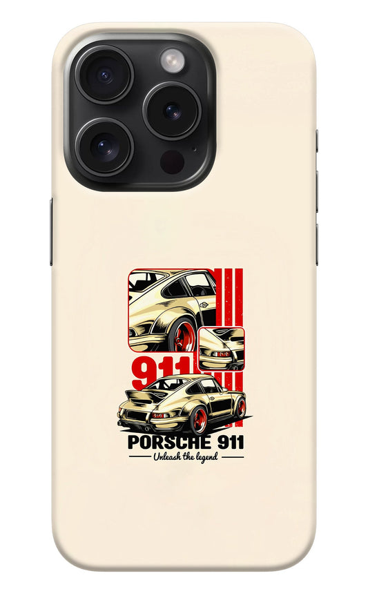 Classic Porsche 911 iPhone 15 Pro Max Back Cover