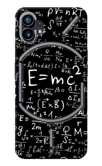 Physics Formula Nothing Phone 1 Back Cover