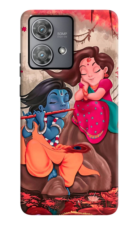 Radhe Krishna Moto Edge 40 Neo Back Cover