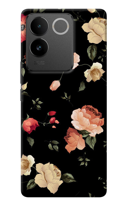 Flowers IQOO Z7 Pro 5G Back Cover