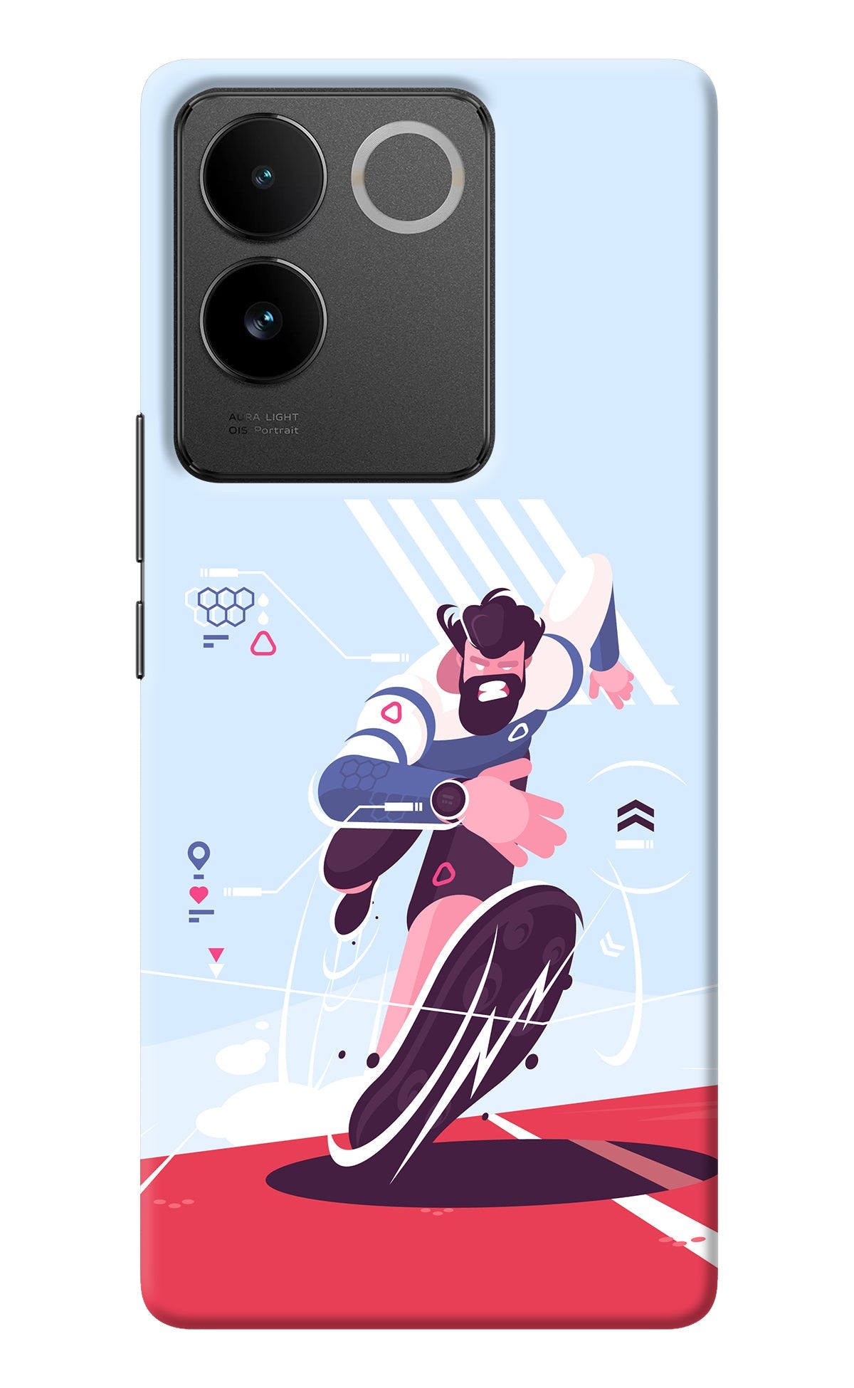 Run Pro IQOO Z7 Pro 5G Back Cover
