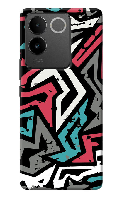 Geometric Graffiti Vivo T2 Pro 5G Back Cover