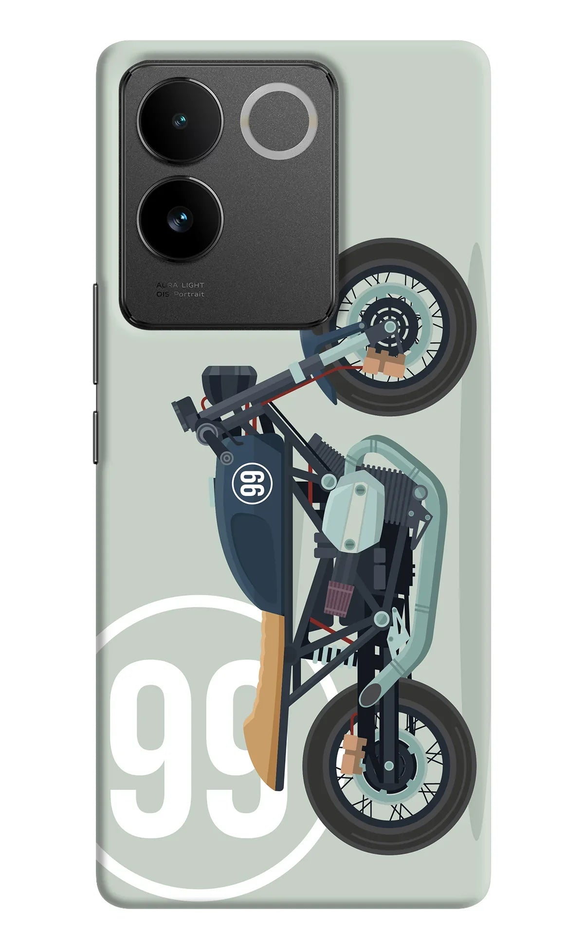 Classic Cafe Racer 99 Vivo T2 Pro 5G Back Cover