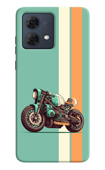 Striped Moto Drift Moto G84 5G Back Cover
