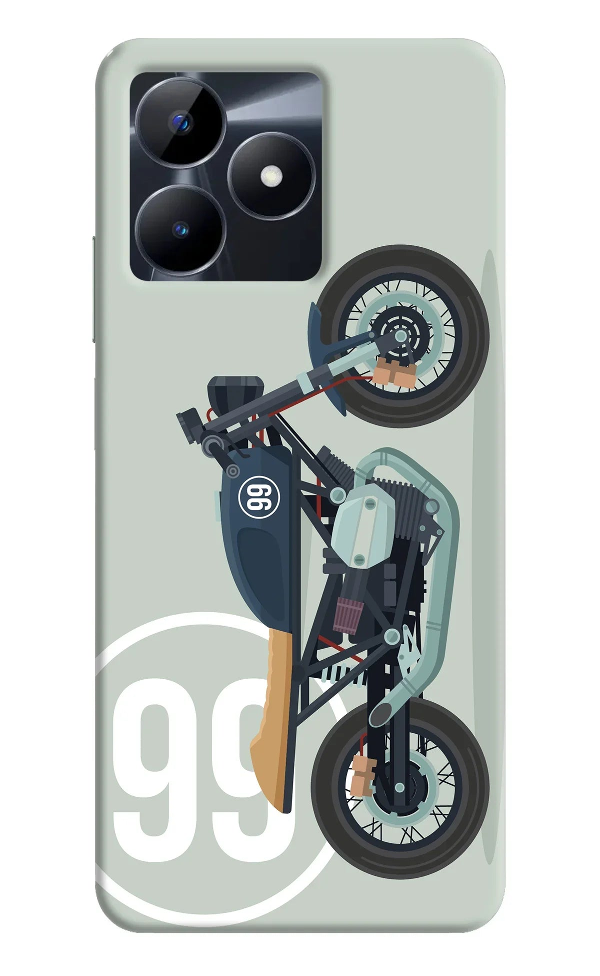 Classic Cafe Racer 99 Realme C53 Back Cover