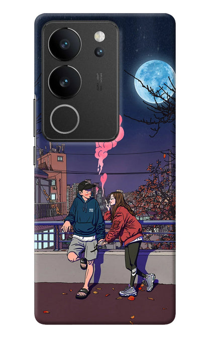 Chilling Couple Vivo V29/V29 Pro Back Cover