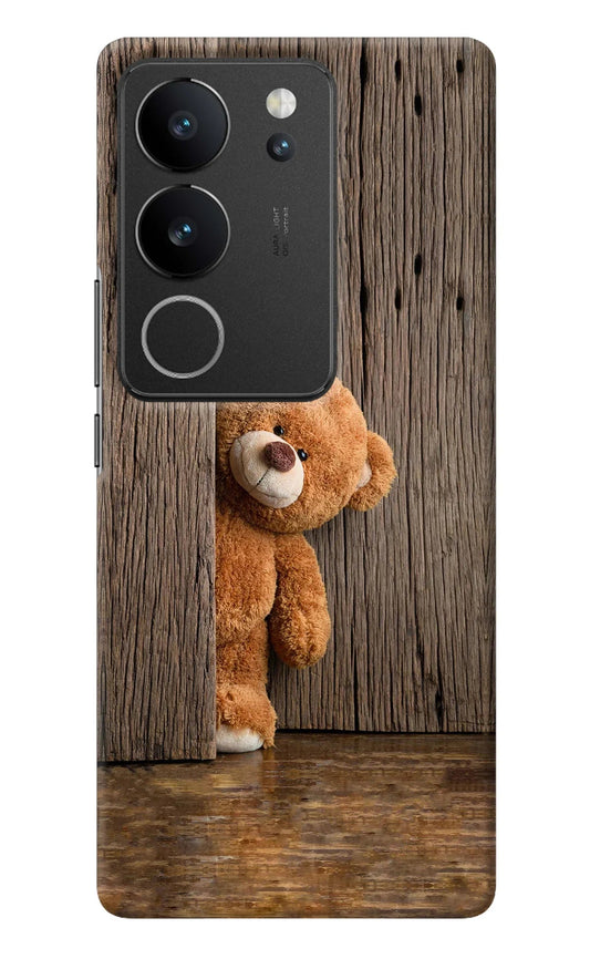 Teddy Wooden Vivo V29/V29 Pro Back Cover
