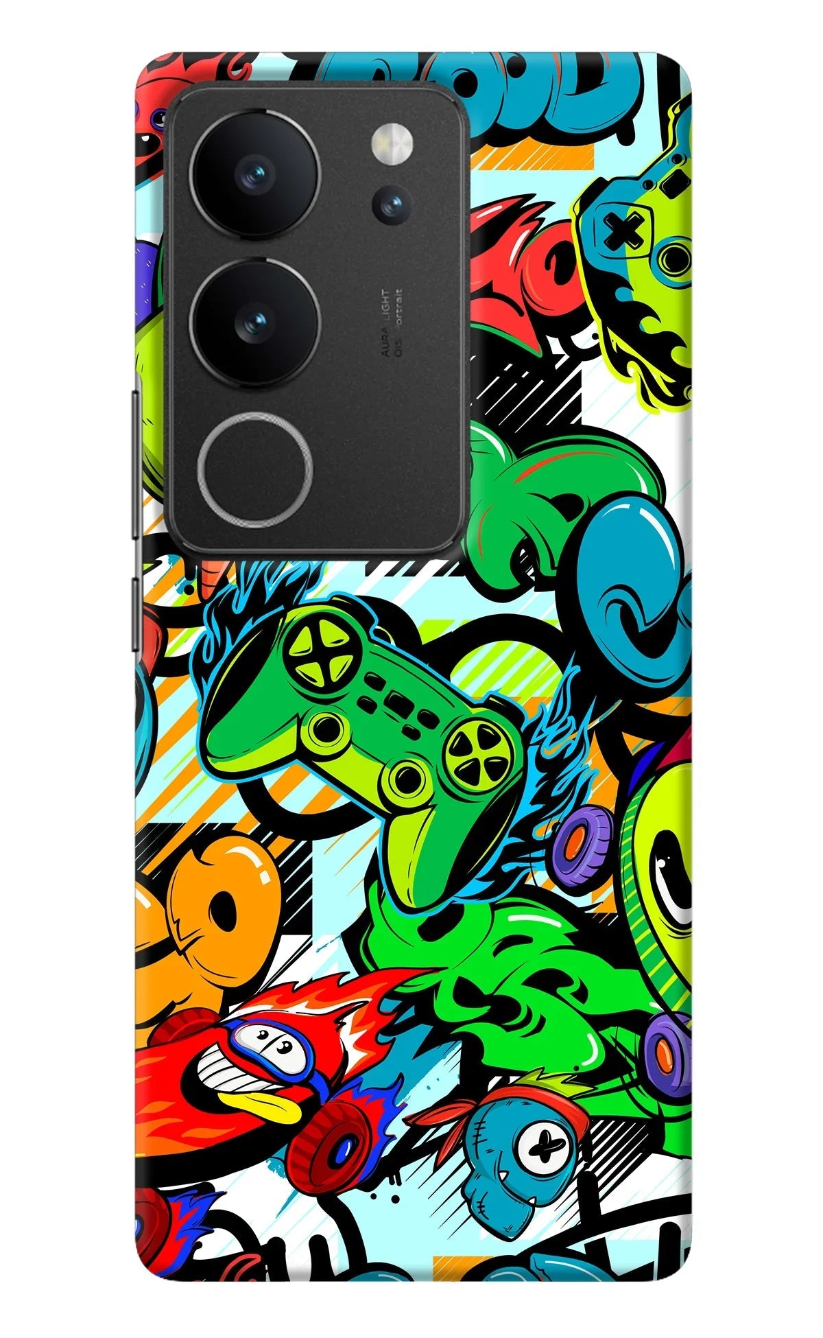 Game Doodle Vivo V29/V29 Pro Back Cover