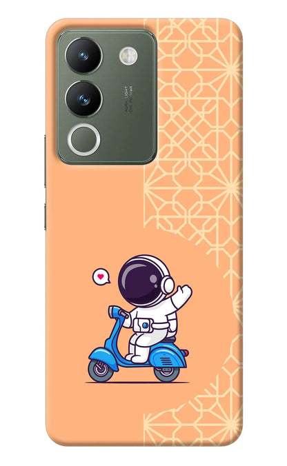 Cute Astronaut Riding Vivo Y200 5G Back Cover
