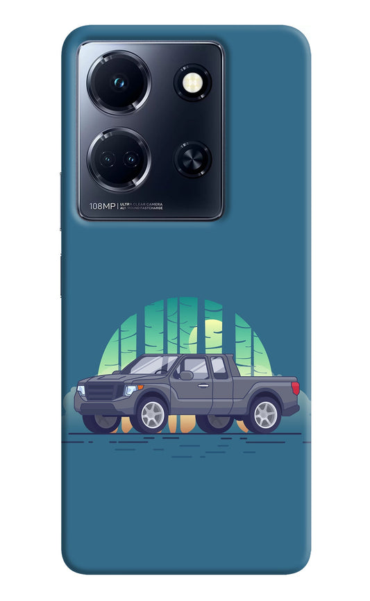 Retro Garage Vibe Infinix Note 30 5g Back Cover