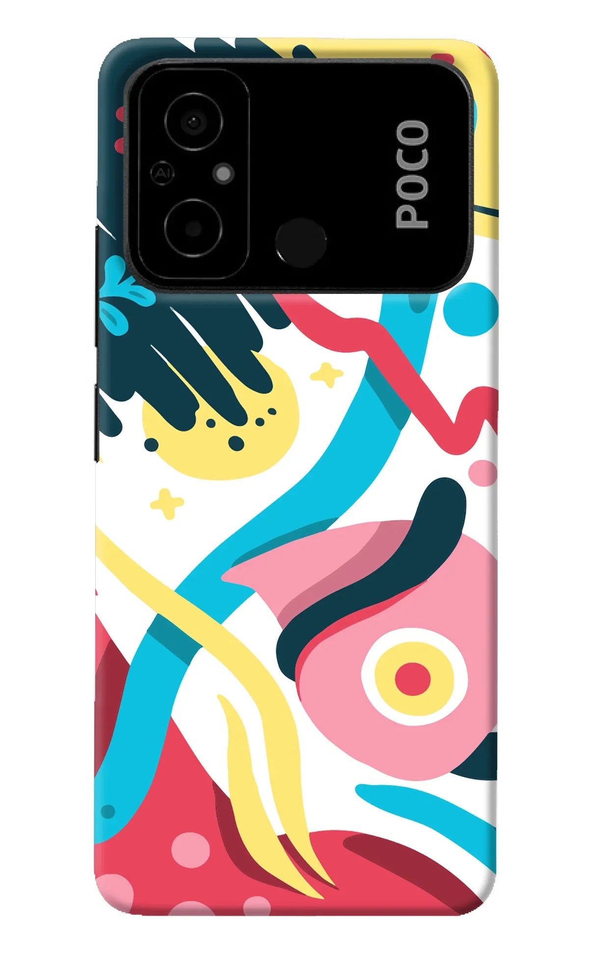 Trippy Poco C55 Back Cover