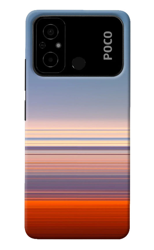 Morning Colors Poco C55 Back Cover