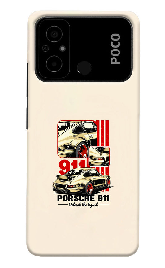Classic Porsche 911 Poco C55 Back Cover