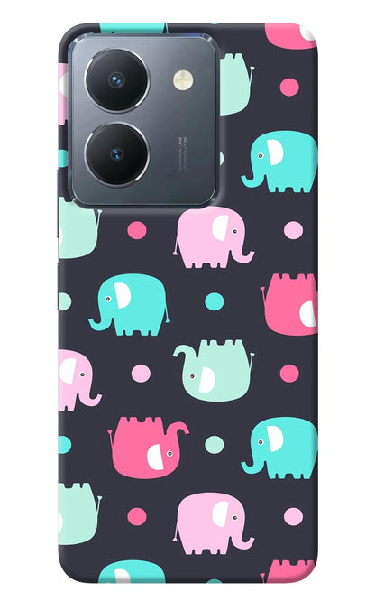 Elephants Vivo Y36 Back Cover