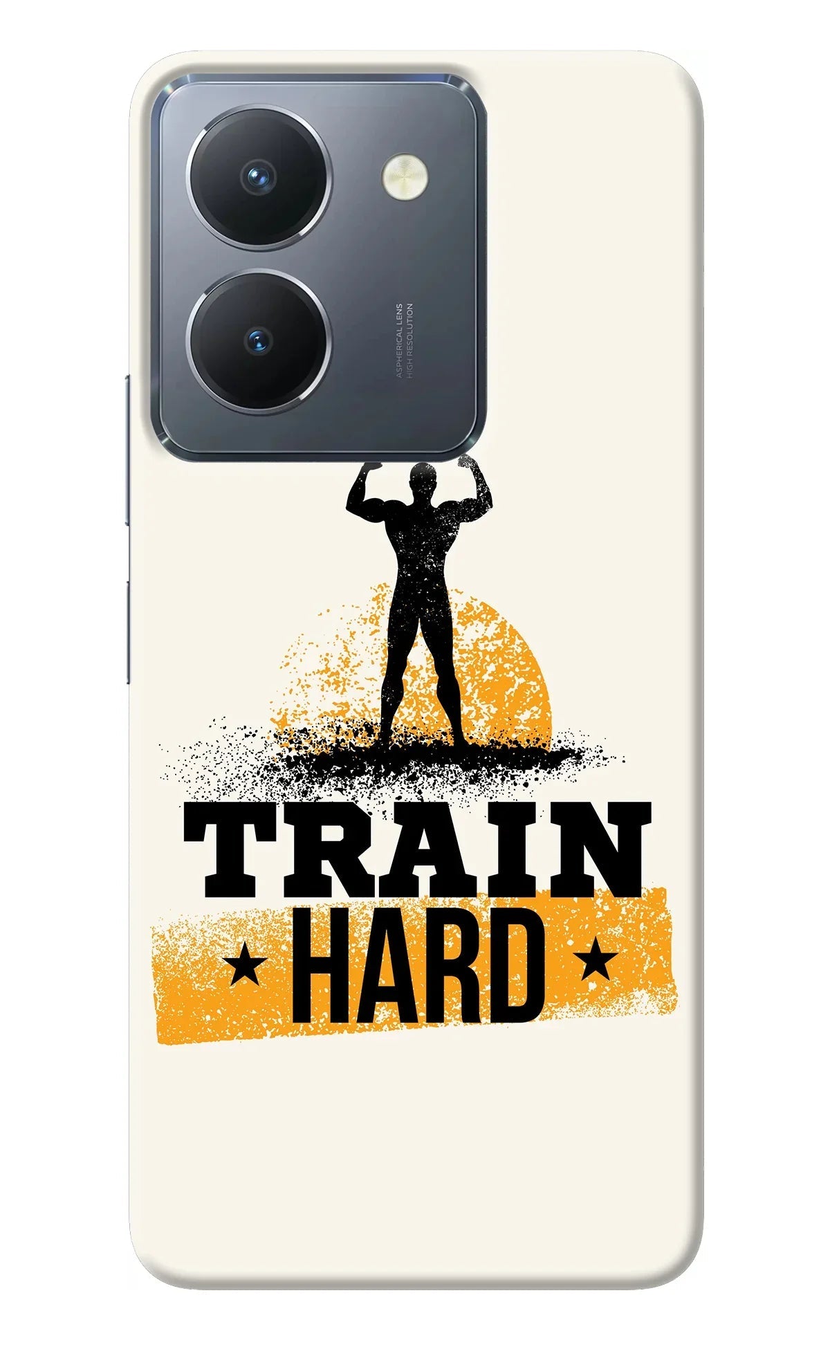 Train Hard Vivo Y36 Back Cover