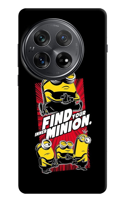 Find your inner Minion Oneplus 12 Back Cover
