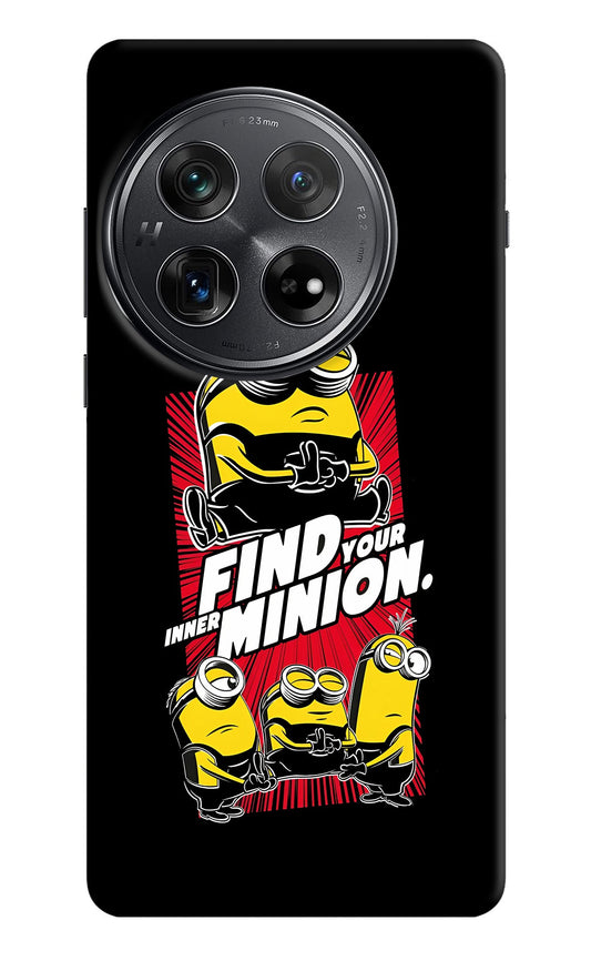 Find your inner Minion Oneplus 12 Back Cover
