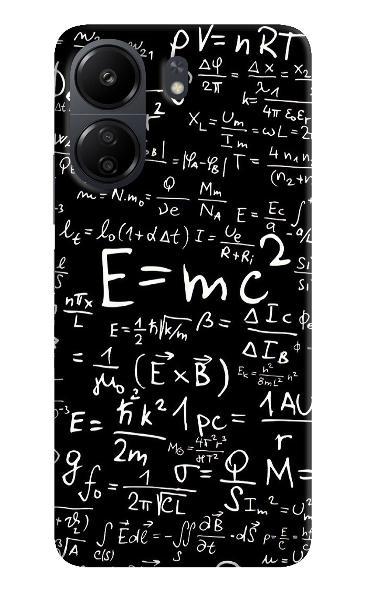 Physics Formula Poco C65 Back Cover