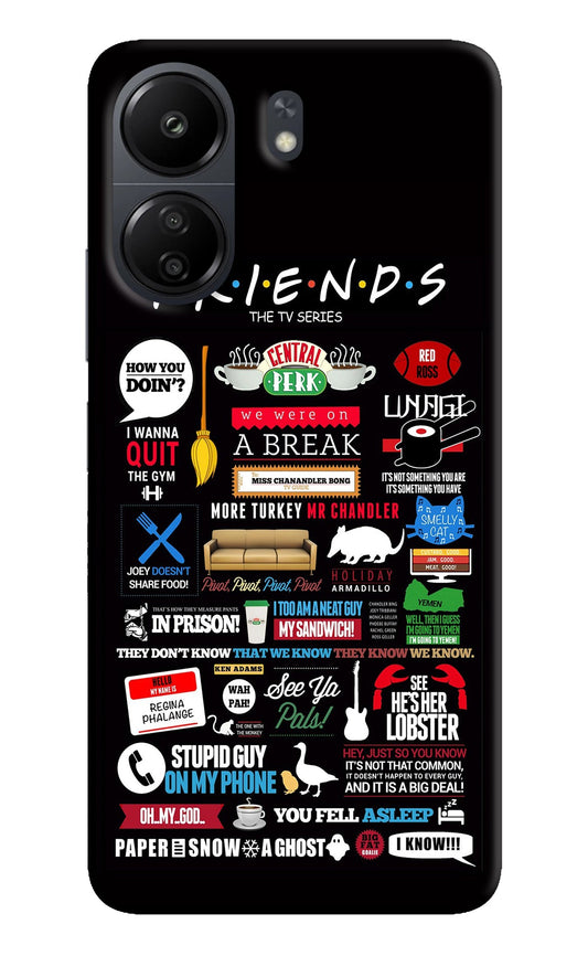 FRIENDS Poco C65 Back Cover