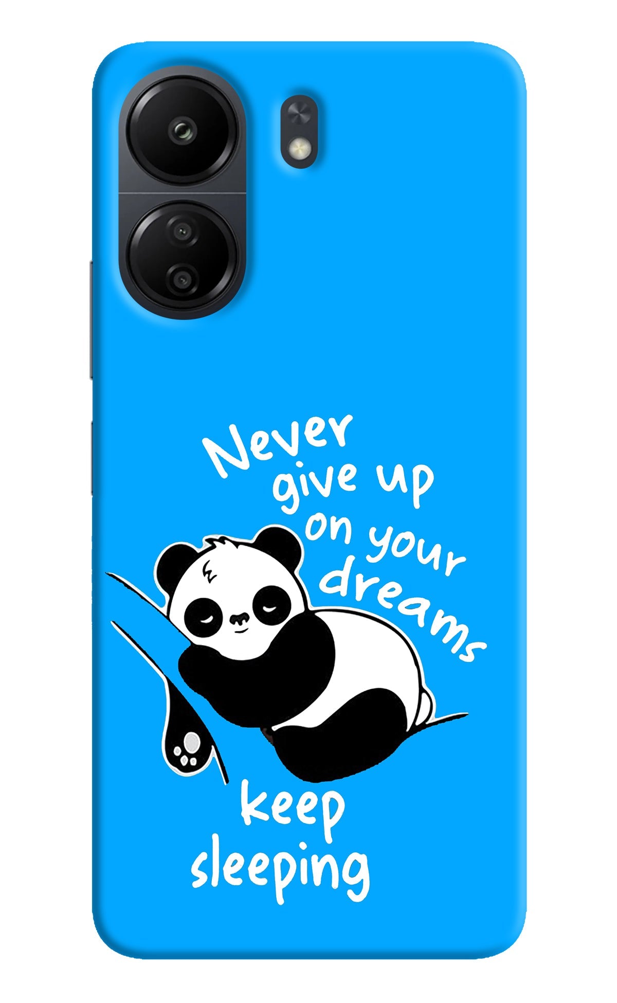 Keep Sleeping Poco C65 Back Cover