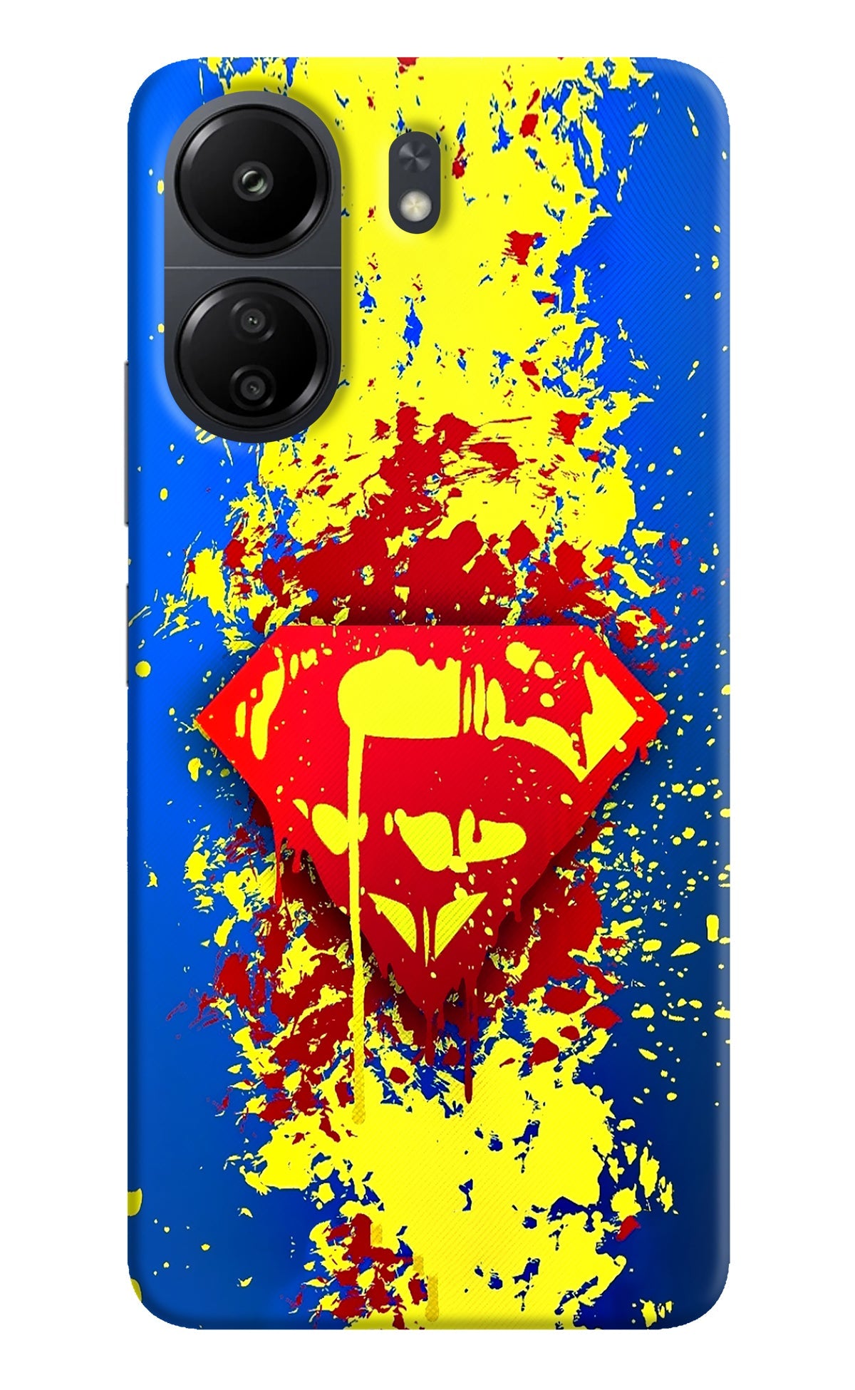 Superman logo Poco C65 Back Cover
