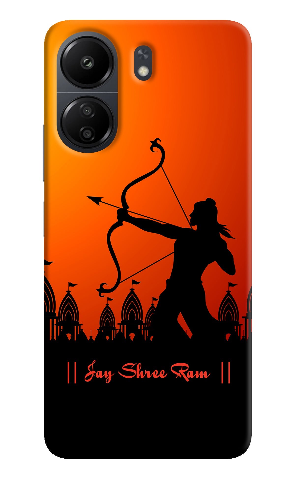 Lord Ram - 4 Poco C65 Back Cover