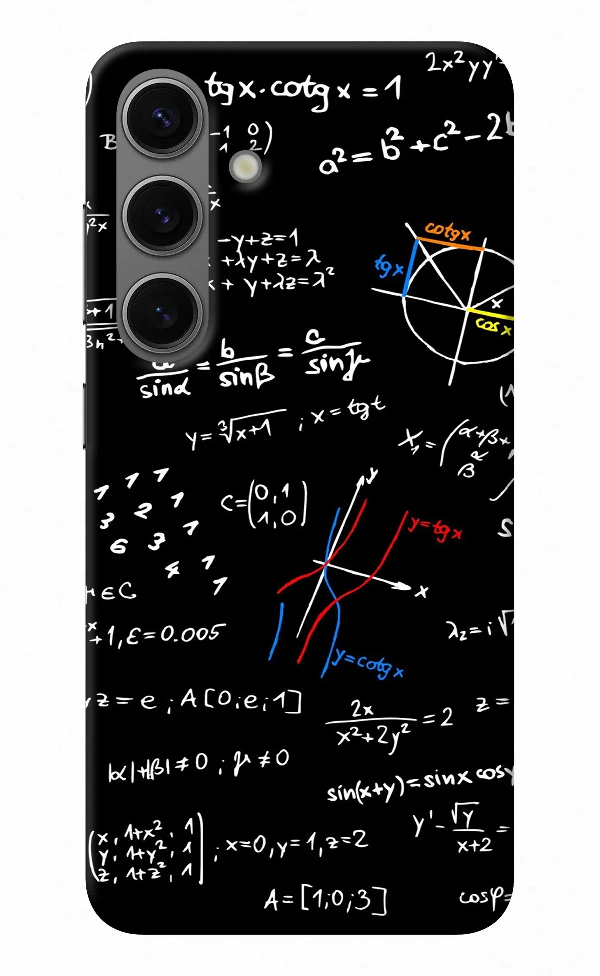 Mathematics Formula Samsung S24 Back Cover