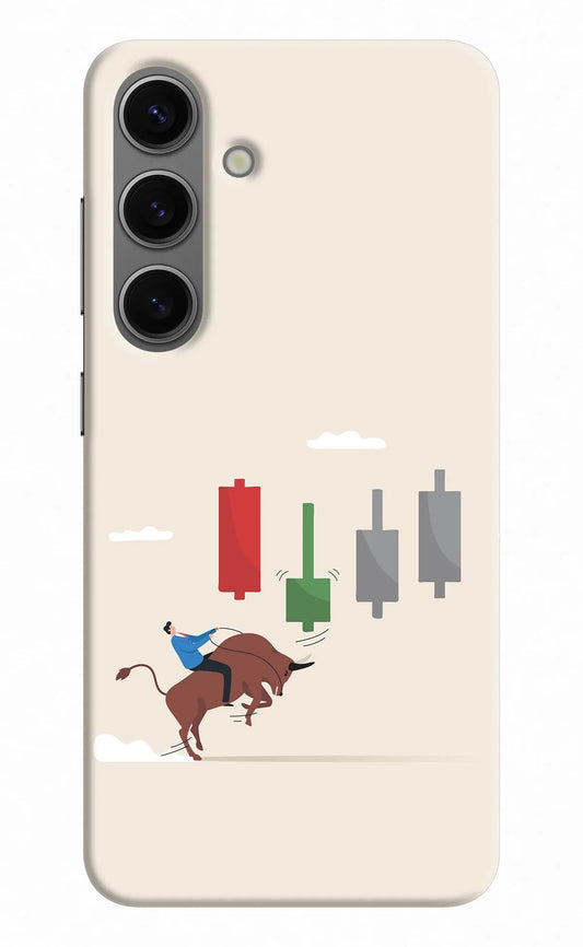 Bull Trading Momentum Samsung S24 Back Cover