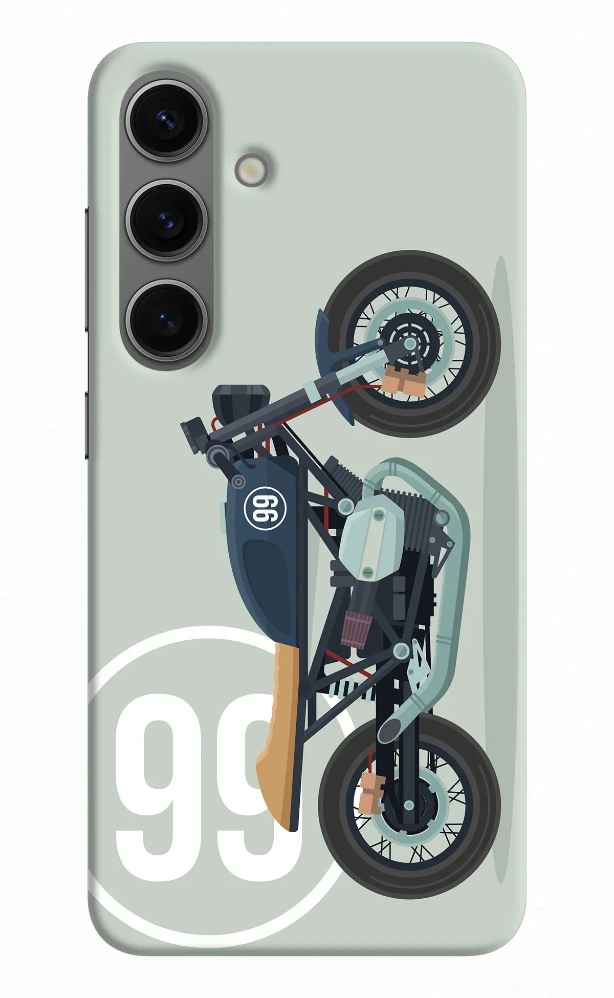 Classic Cafe Racer 99 Samsung S24 Back Cover