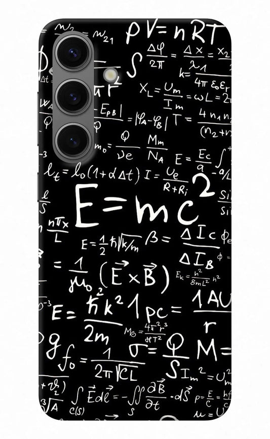 Physics Formula Samsung S24 Plus Back Cover